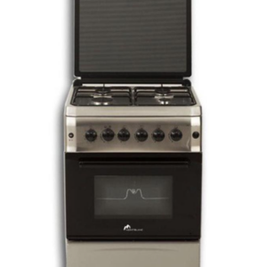 CUISINIÈRE MONTBLANC ALLUMAGE ÉLECTRIQUE 4 FEUX / INOX