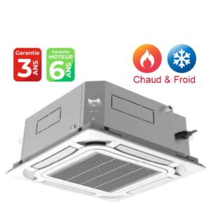 CLIMATISEUR GREE CASSETTE INVERTER 24000 BTU / CHAUD & FROID