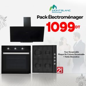 PACK ELECTROMENAGER MONTBLANC - NOIR