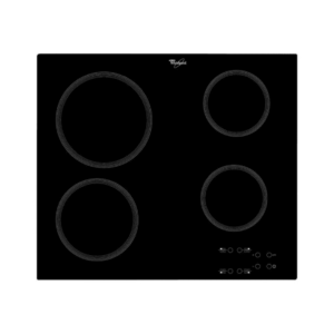 PLAQUE WHIRLPOOL AKT8090NE / 4 FEUX - NOIR