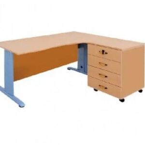 BUREAU OPÉRATEUR BASE + 4 TIROIRS / SOTUFAB