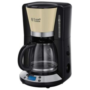 CAFETIÈRE PROGRAMMABLE CRÈME RUSSELL HOBBS 1100W / 1.25L