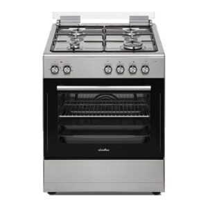 CUISINIÈRE À GAZ SIMFER 4 FEUX 60CM / INOX