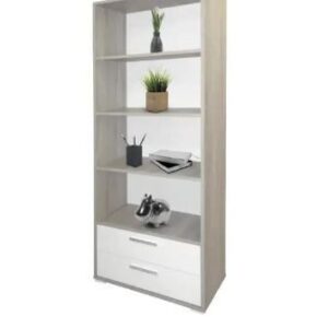 ÉLÉMENT DE RANGEMENT SOTUFAB ANAS+2T CHÊNE BRUT & BLANC