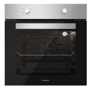 FOUR ELECTRIQUE SILVERLINE ENCASTRABLE 60CM / INOX & NOIR