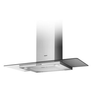 HOTTE FOCUS CHEMINÉE 90 CM / INOX + VITRO