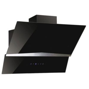 HOTTE FRANCO PYRAMIDALE / 90CM - NOIR / FR-1095