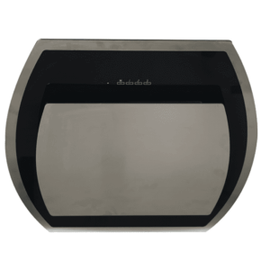 HOTTE MONTBLANC DÉCORATIVE / 60CM -NOIR/INOX