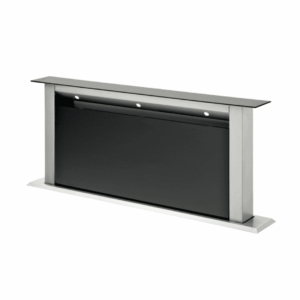 HOTTE SILVERLINE ENCASTRABLE / 90 CM - VERRE NOIR
