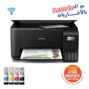 Imprimante Epson Ecotank Tunisie L3251 3en1 Wifi Couleur