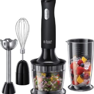 MIXEUR PLONGEANT RUSSELL HOBBS 3 EN 1 / 500W - NOIR