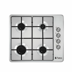 PLAC FRANCO 4 FEUX - INOX 60 SUPPORT FENTE