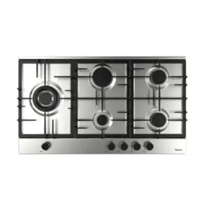 PLAQUE DE CUISSON FOCUS 5 FEUX F.40789XS THERMOCOUPLE 86cm- Inox