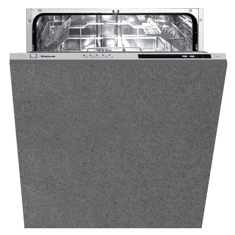 LAVE VAISSELLE TOTALEMENT ENCASTRABLE FOCUS F.501X - 12 Couverts