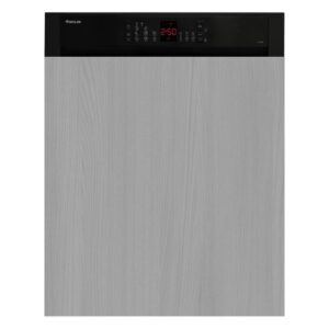 LAVE VAISSELLE SEMI ENCASTRABLE FOCUS F.502B 12 COUVERTS - Noir