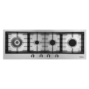 PLAQUE DE CUISSON ENCASTRABLE FOCUS FILO.124 4 Feux 124Cm - Inox