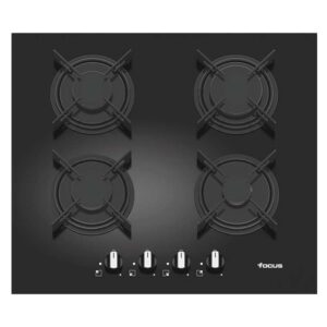 PLAQUE DE CUISSON ENCASTRABLE FOCUS F.409B 4 FEUX 60 cm - Noir