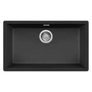 EVIER SOTTOTOP 76 CM SMILE.76B FOCUS LINE - Noir