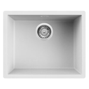 EVIER SOTTOTOP 56 CM SMILE.56W FOCUS LINE-BLANC