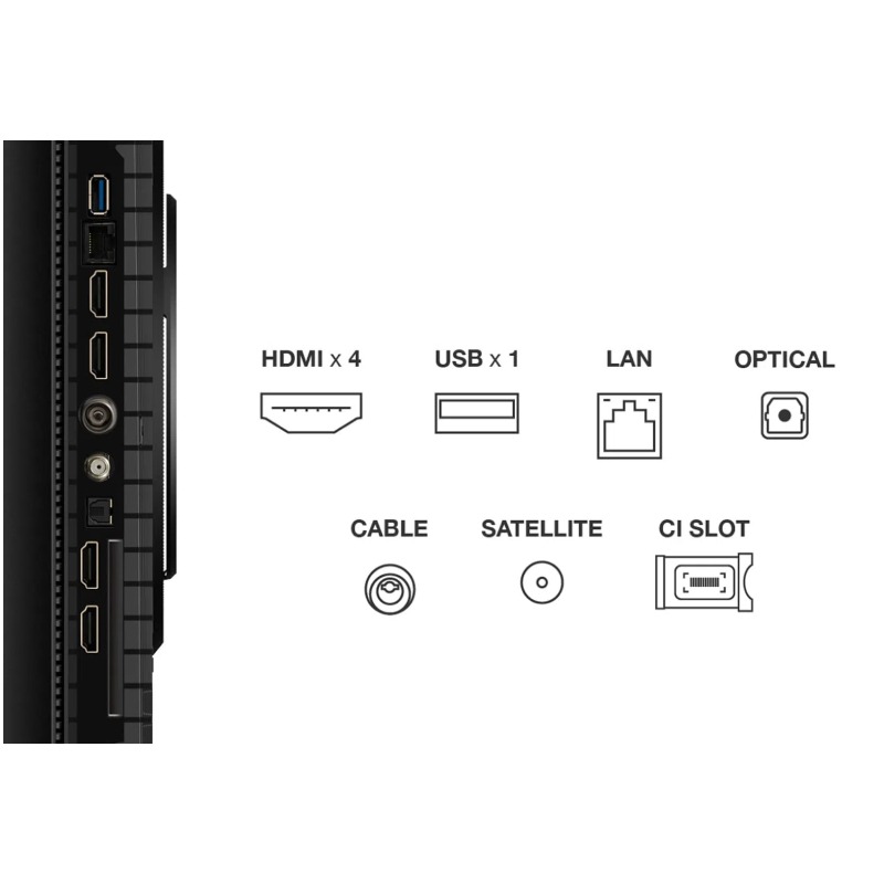TV TCL 85" SMART P8K QLED UHD 4K - Image 3