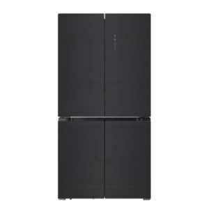 RÉFRIGÉRATEUR HYN-914.DBG HYUNDAI SIDE BY SIDE 4 PORTES 91CM 617 LITRES-VERRE NOIR