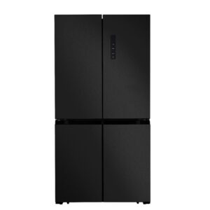 RÉFRIGÉRATEUR HYN.914D.DIX HYUNDAI SIDE BY SIDE 4 PORTES 91CM 617L-DARK INOX