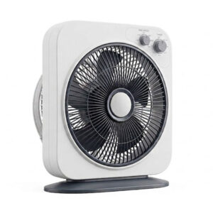 VENTILATEUR OVAL BOX FAN UTECH KYT-1202 - Blanc & Gris
