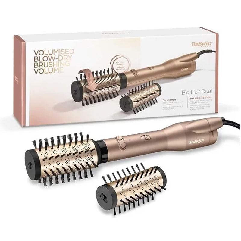 BROSSE SOUFFLANTE BABYLISS AS952E BIG HAIR Dual 650W - Gold