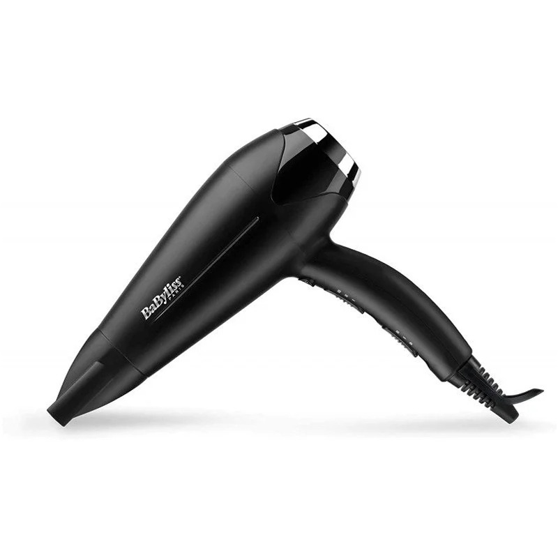 SÉCHE CHEUVEUX LONIQUE BABYLISS D572DE TURBO Smooth 2200W - Noir&Silver - Image 2