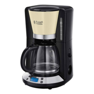 CAFETIÉRE ÉLECTRIQUE RUSSELL HOBBS Colours Plus 1100W - Crème