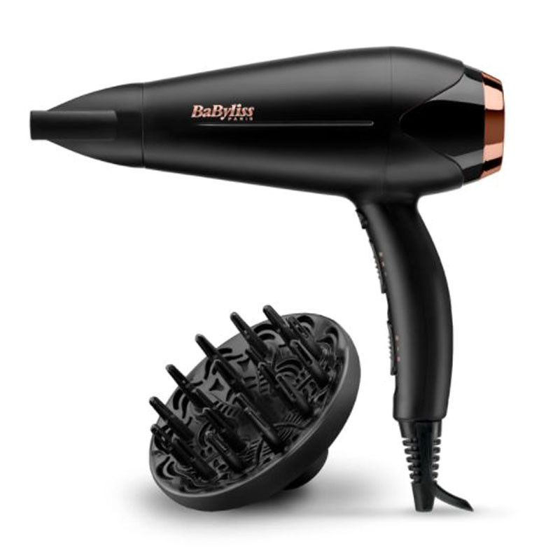 SÉCHE CHEVEUX LONIQUE BABYLISS D570E TURBO SHINE 2200W - Noir
