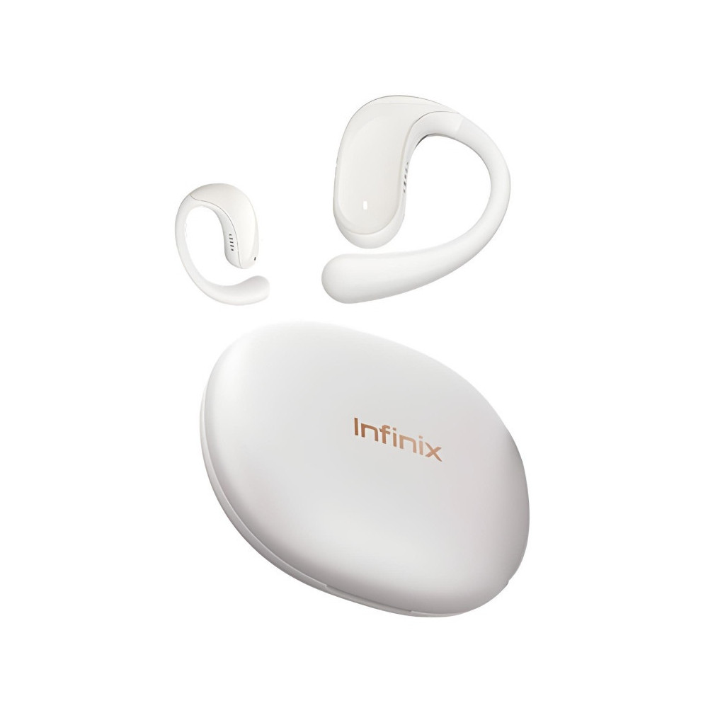 ECOUTEURS SANS FILS INFINIX ZLOOP 4 - XE04G / Blanc – Image 5