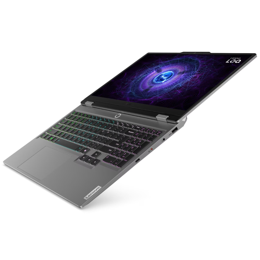 PC PORTABLE LENOVO LOQ 15IAX9 i5-12600HX RTX 3050 6G 16 Go DDR5 512 Go SSD Gris – Image 3