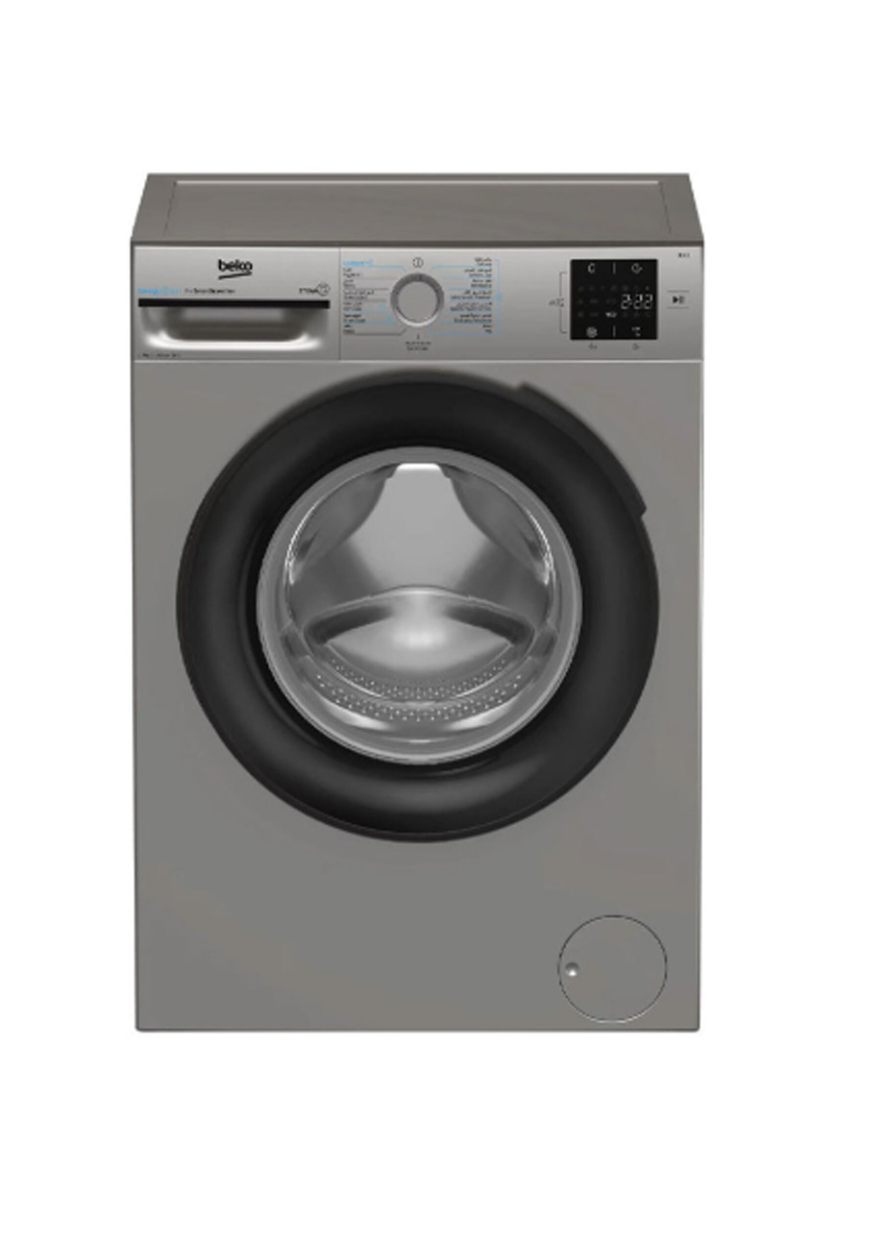 MACHINE A LAVER BEKO 7KG INVERTER - SILVER