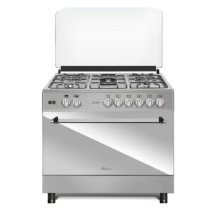 CUISINIÈRE À GAZ PROCOOK TG6950IX 90CM 5 FEUX - INOX