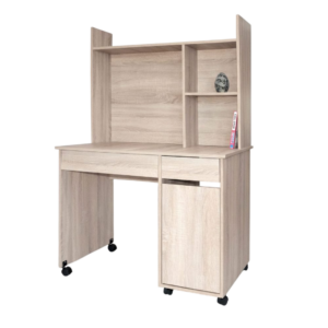 BUREAU+NICHE ZEINEB CHENE BRUT CHE20CB/BC600