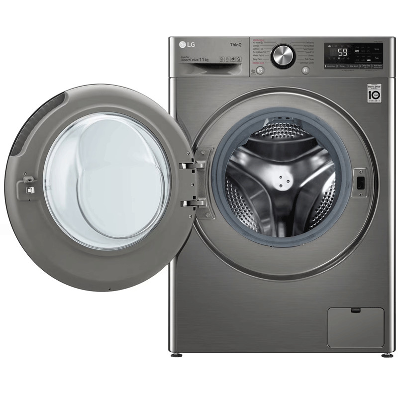 MACHINE A LAVER FRONTAL LG F4Y5EYGYPV SMART INVERTER 11KG - SILVER – Image 2
