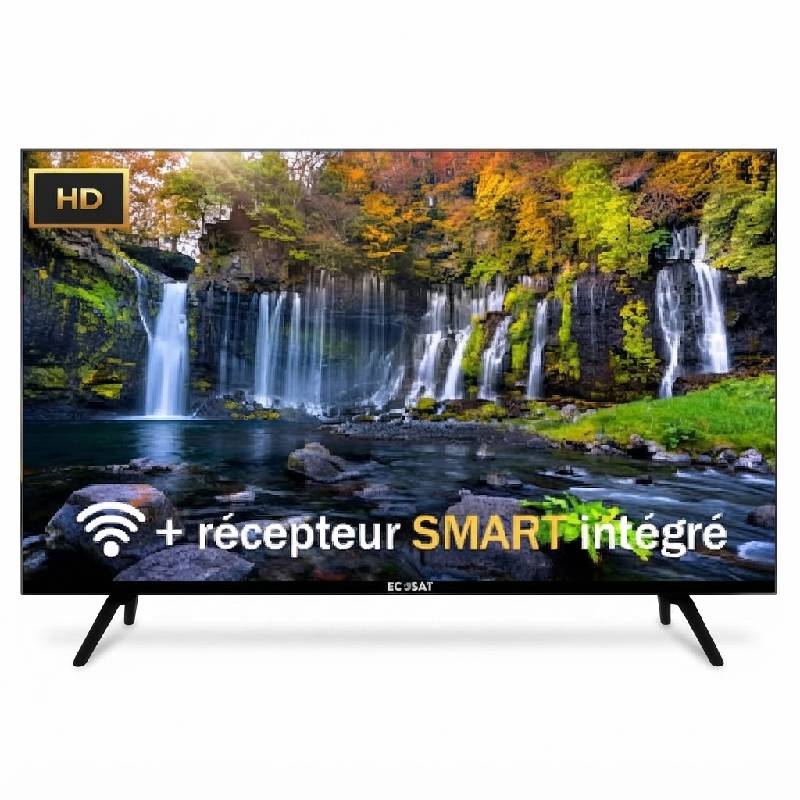 TV ECOSAT 32″ AVEC RÉCEPTEUR SMART INTÉGRÉE