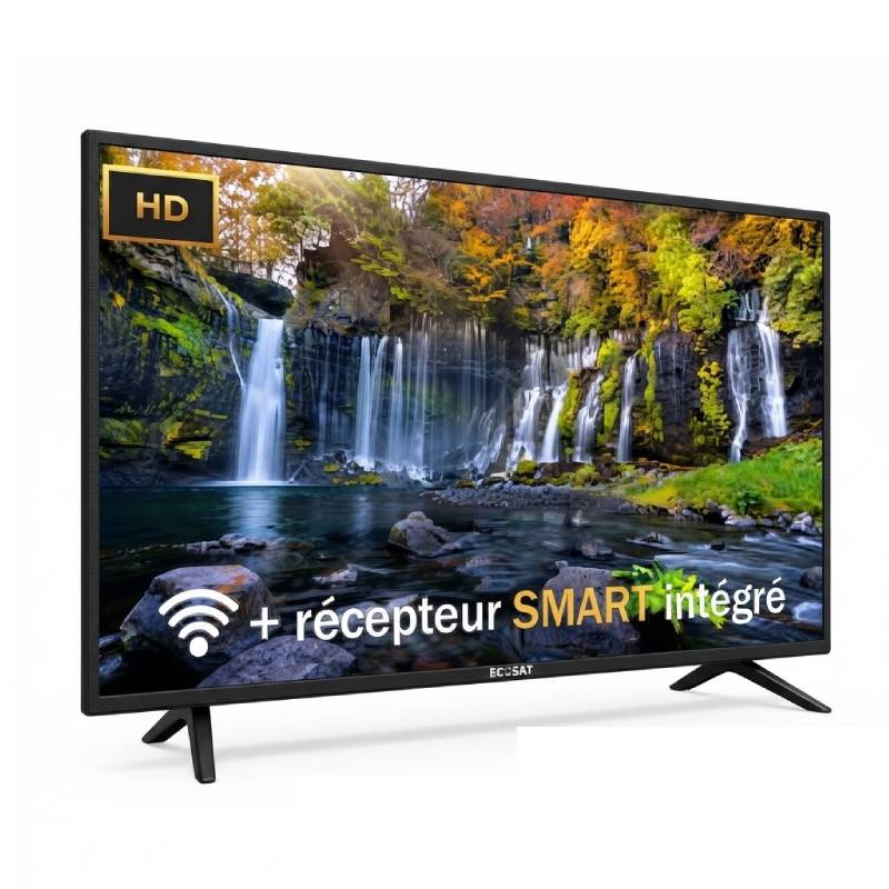 TV ECOSAT 32″ AVEC RÉCEPTEUR SMART INTÉGRÉE – Image 2